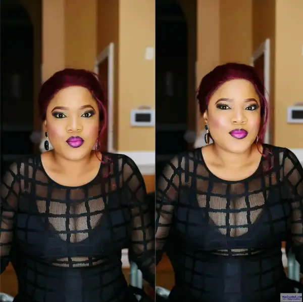 Photos: Actress Toyin Aimakhu stuns in revealing outfit